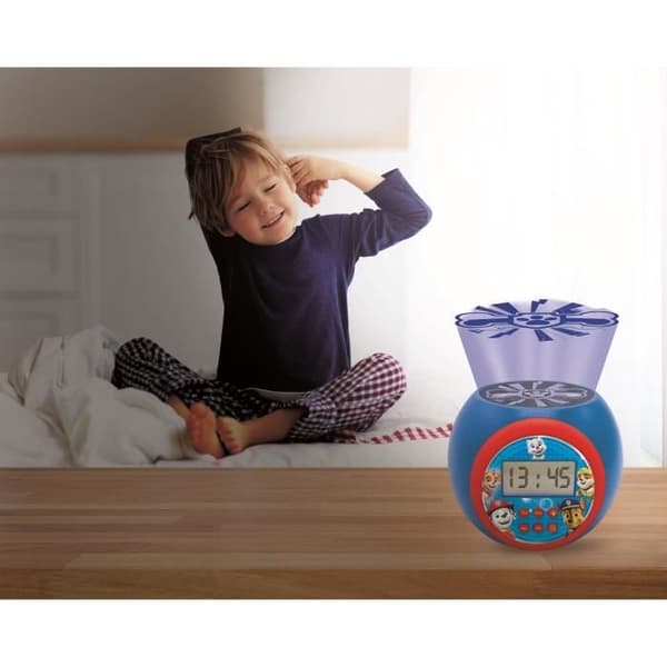 Paw Patrol projektor väckarklocka med timerfunktion