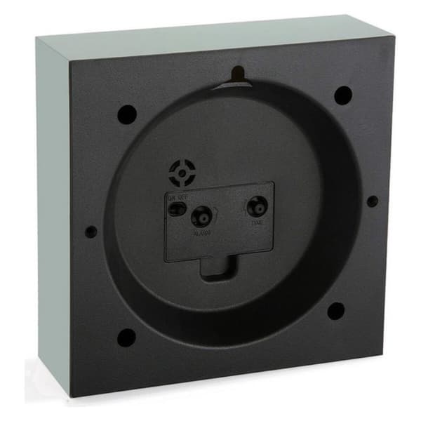 Väckarklocka Plast (6,5 x 16,5 x 16,5 cm) - Turkos