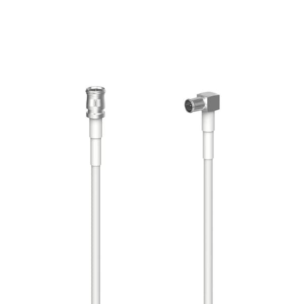 Hama 00205332 koaksialkabel 5 m F hvid (00205332)