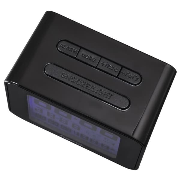 Hama Wireless herätyskello "Cube", musta