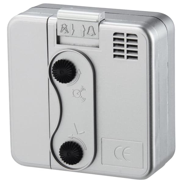 Hama reseväckarklocka "A50", silver