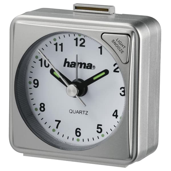Hama rejsevækkeur "A50", sølv