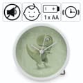 Miniatyrbild 3 av 3: Hama Happy Dino Mekanisk Väckarklocka Grön - Vit (00186431)