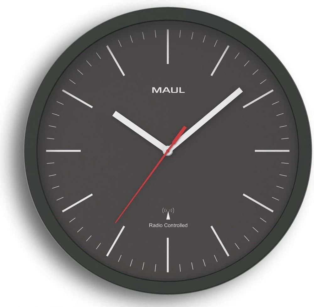 Maul väggklocka MAULjump 30 RC, svart