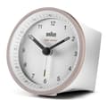 Miniatyrbild 4 av 6: Braun BC07PW-DCF - Väckarklocka - Analog - Radiostyrd tidsdisplay - Vit - Rosa