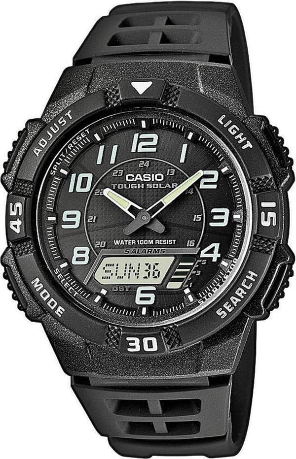 Casio AQ-S800W-1BVEF - Klocka - 42 mm - Silikon - Svart