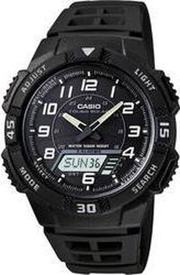 Casio AQ-S800W-1BVEF - Klocka - 42 mm - Silikon - Svart