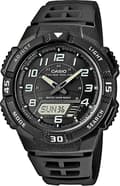 Miniatyrbild 1 av 10: Casio AQ-S800W-1BVEF - Klocka - 42 mm - Silikon - Svart