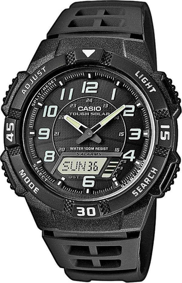 Casio AQ-S800W-1BVEF - Klocka - 42 mm - Silikon - Svart