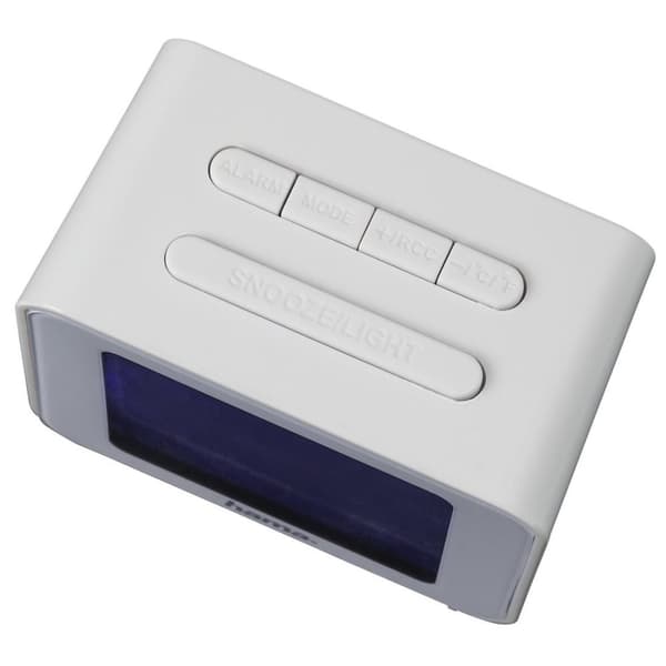 Hama Trådlös väckarklocka "Cube", vit