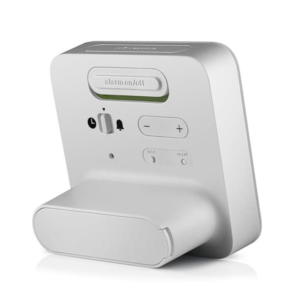 Braun BC 09 W-DCF vit radio väckarklocka multiband