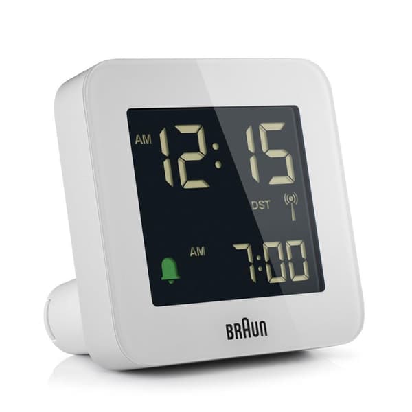 Braun BC 09 W-DCF hvid radiovækkeur multibånd