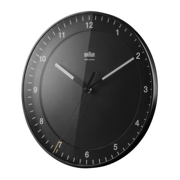 Braun BC 17 B-DCF radioväggklocka svart (510743)