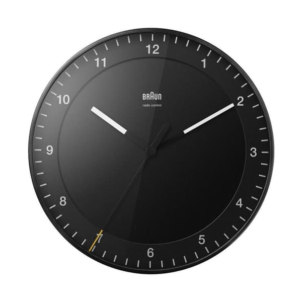 Braun BC 17 B-DCF radioväggklocka svart (510743)