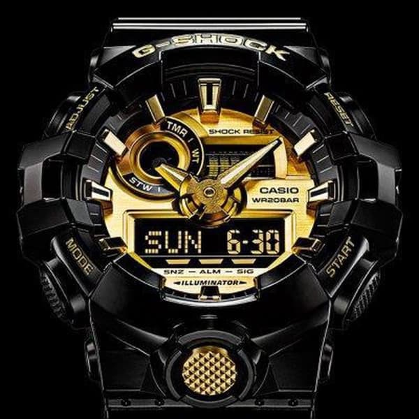 Casio G-Shock herreurGA-710GB-1AER - 53 mm