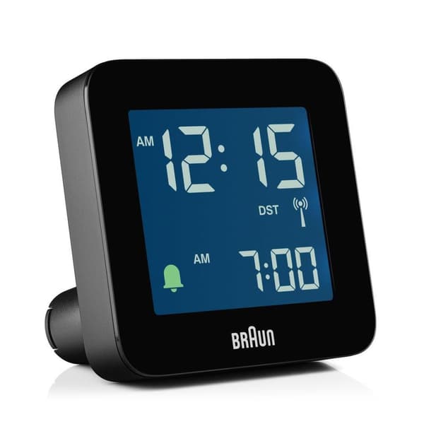 Braun BC 09 B-DCF sort radiovækkeur multibånd