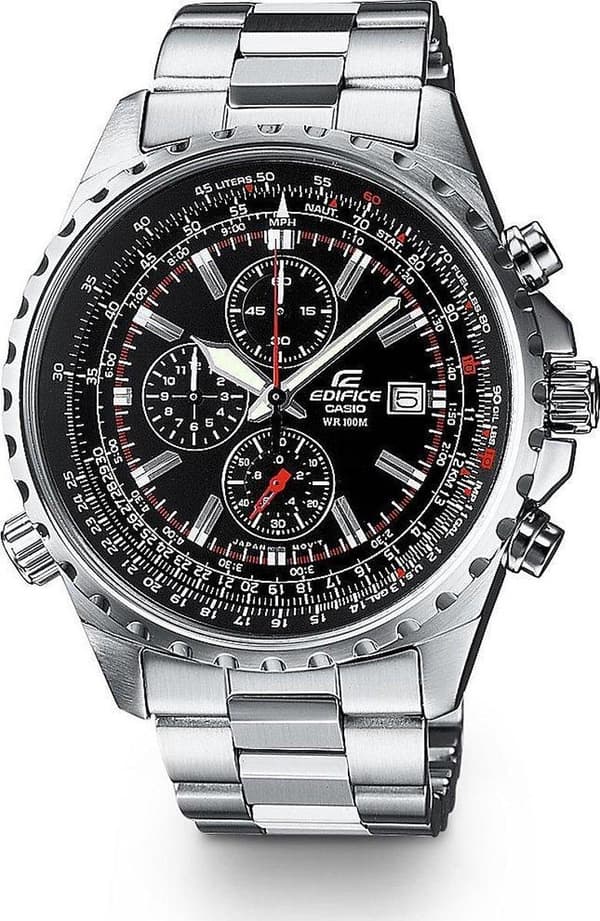 Casio Edifice - Ur - Plast - Hvid - 44 mm