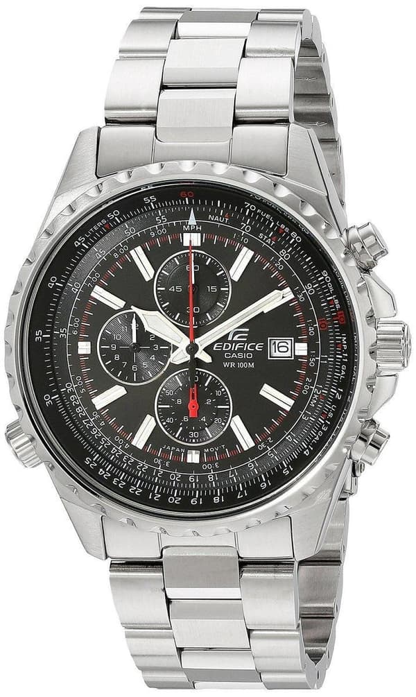 Casio Edifice - Ur - Plast - Hvid - 44 mm