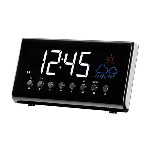 Denver CR-718 Klockradio med FM Radio och Väder
