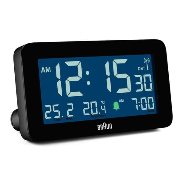 BRAUN BC10 DCF-B radiovækkeur sort