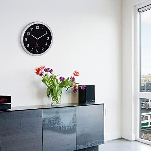 TFA Dostmann 60.3545.01 Radio vægur 400 mm x 50 mm x 400 mm Silver Large Display (60.3545.01)
