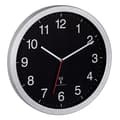 Miniatyrbillede 1 af 3: TFA Dostmann 60.3545.01 Radio vægur 400 mm x 50 mm x 400 mm Silver Large Display (60.3545.01)