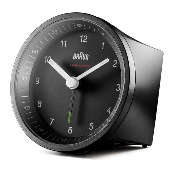 Braun BC07 Quartz Väckarklocka Svart
