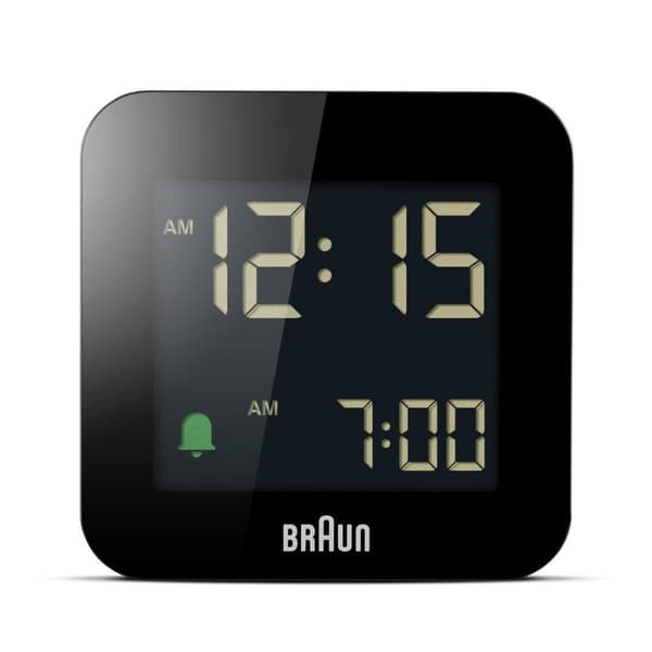 Braun BC 08 B-DCF svart radioväckarklocka multiband