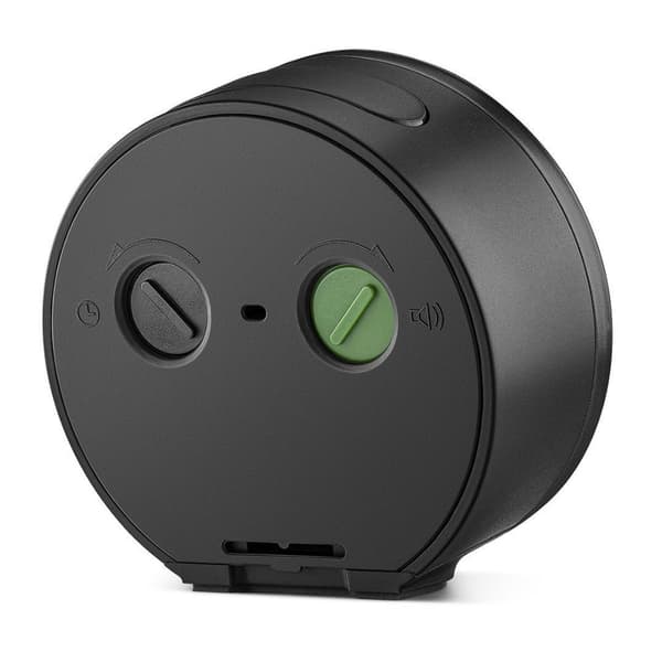 Braun BC12BW kvarts väckarklocka, plast, svart och vit, normal