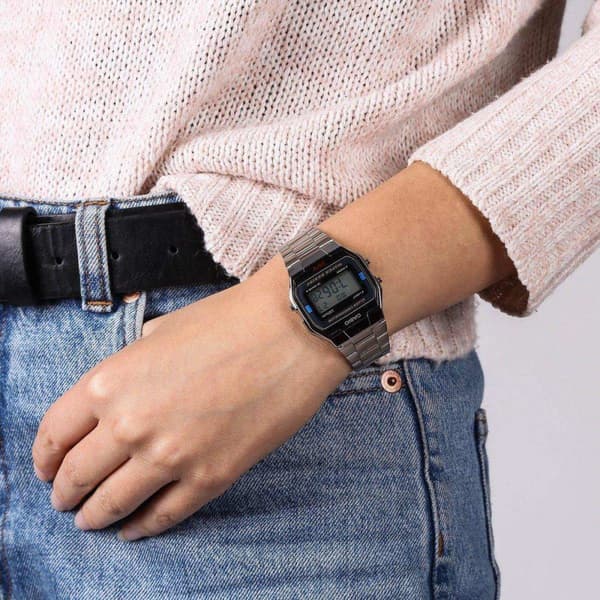 Casio - Casio ur A163WA-1QES retro
