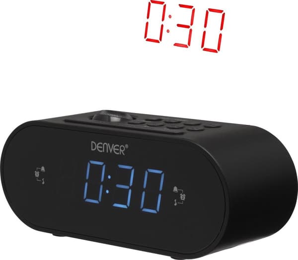 Denver CRP-717 - Clockradio med projektion - Sort