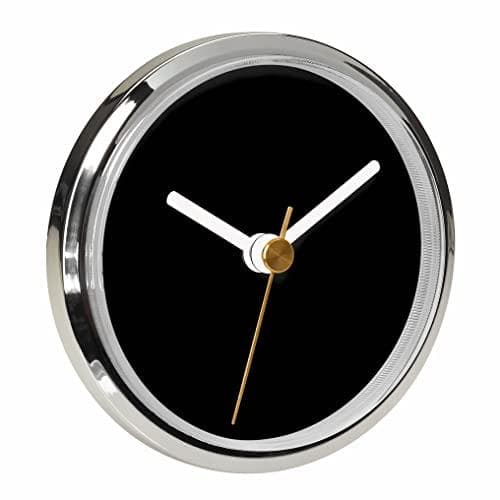 TFA Dostmann 60.3543.02 radiostyret ur 90 mm x 36 mm krom (skinnende) til montering (60.3543.02)
