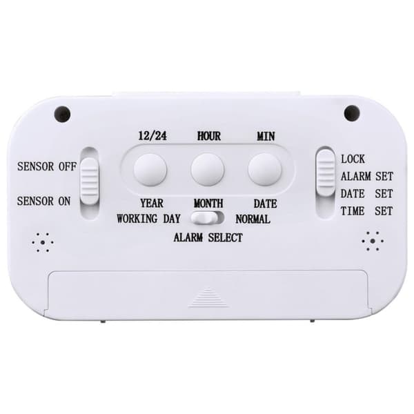 Hama Radiostyrd väckarklocka "RC 660", Vit