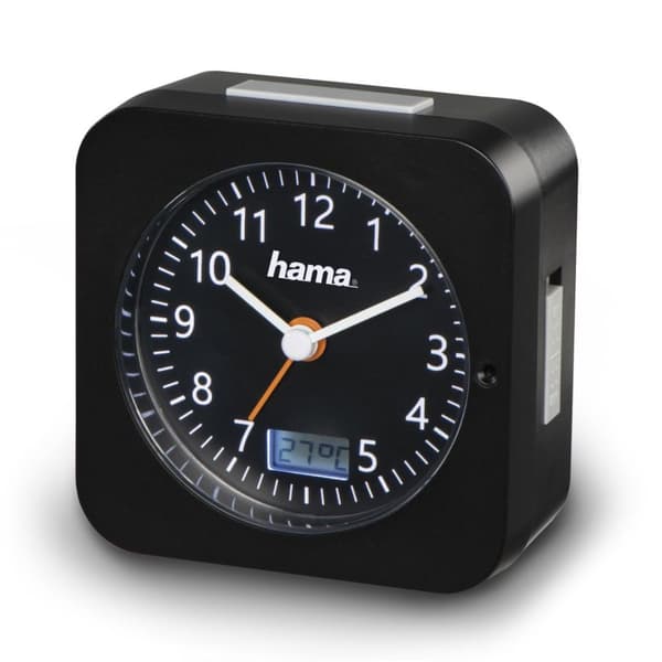 Hama Radioväckarklocka Multi, svart (00186448)