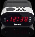 Pikkukuva 7 / 7: Lenco CR-07 White - Kelloradio uniajastimella ja kaksoisherätyksellä - Valkoinen