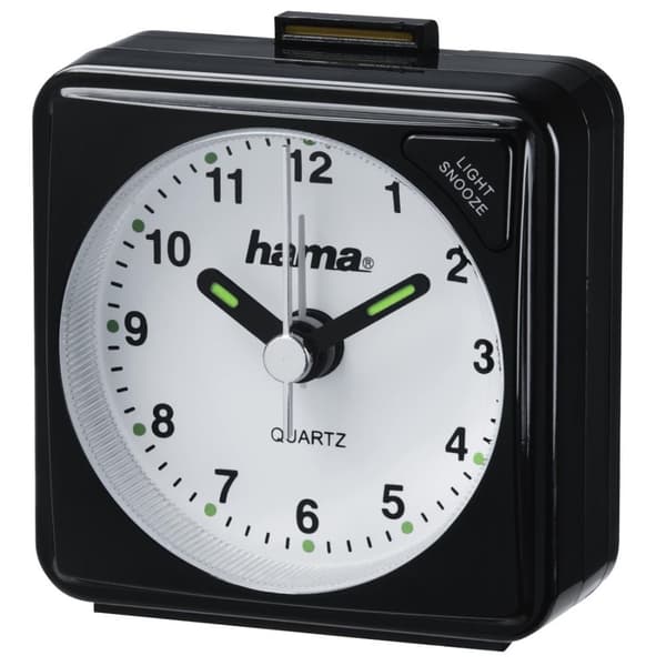 Hama rejsevækkeur "A50", sort