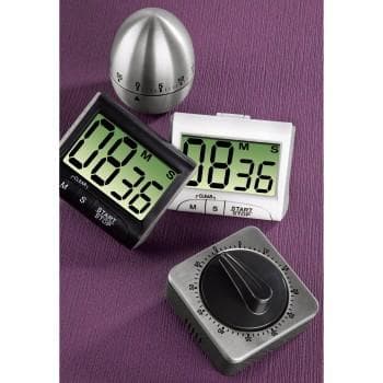 timer nedräkning svart