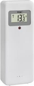 Miniatyrbillede 4 af 4: TFA Dostmann 60.4523.01 - Ur - Digital - XL - Sender - Udetemperatur - Fugtighed - Alarm - Snooze - Sort - Grå