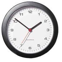 RADIO WALL CLOCK "DESIGN" BLACK (51.001.212)
