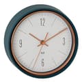 Miniatyrbild 1 av 3: TFA Dostmann 60.3547.20 radio controlled wall clock 22.3 cm x 7 cm petrol, green (60.3547.20)