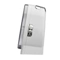 Miniatyrbillede 4 af 4: TFA Dostmann 60.1037.02 quartz vækkeur hvid alarm gange 1 (60.1037.02)