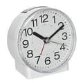 Miniatyrbillede 1 af 4: TFA Dostmann 60.1037.02 quartz vækkeur hvid alarm gange 1 (60.1037.02)