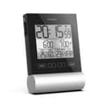 Miniatyrbild 2 av 3: Hama Radiostyrd väckarklocka Black Line Black