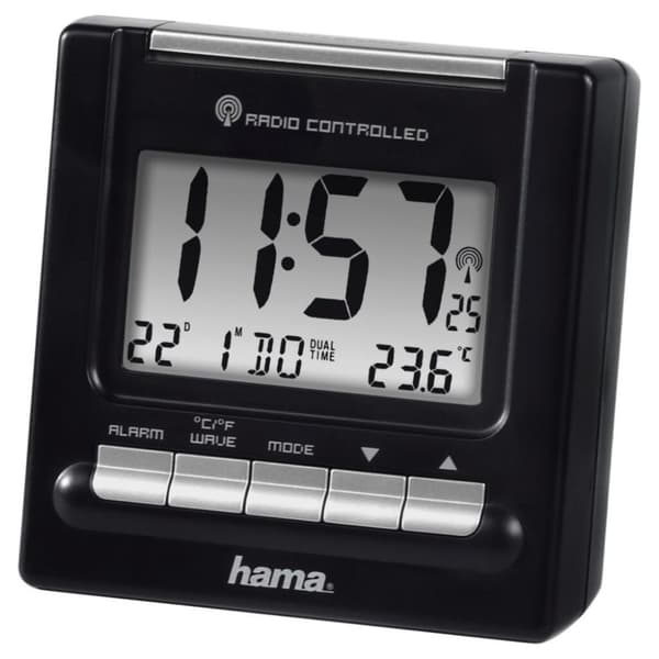 Hama radiostyret vækkeur RC200