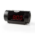 Pikkukuva 5 / 8: Nedis CLAR005BK digitaalinen kelloradio 0,9 tuuman LED-näytöllä Fm Double Alarm Torkku