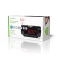 Pikkukuva 7 / 8: Nedis CLAR005BK digitaalinen kelloradio 0,9 tuuman LED-näytöllä Fm Double Alarm Torkku