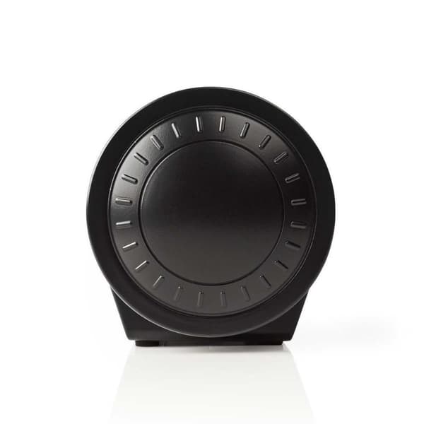 Nedis CLAR005BK digitaalinen kelloradio 0,9 tuuman LED-näytöllä Fm Double Alarm Torkku