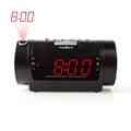 Pikkukuva 1 / 8: Nedis CLAR005BK digitaalinen kelloradio 0,9 tuuman LED-näytöllä Fm Double Alarm Torkku