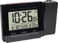 Miniatyrbild 1 av 5: TFA-Dostmann trådlös projektionsväckarklocka med temperatur - digital väckarklocka - rektangel - svart - plast - -10 - 50 °C - F.°C (60.5016.01)