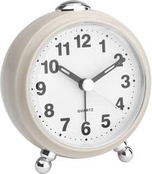 TFA-Dostmann 60.1030.09 väckarklocka kvarts väckarklocka beige (60.1030.09)